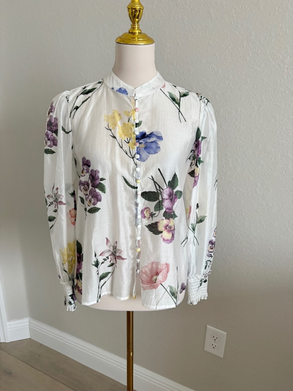 NWT Bailey 44 Floral Blouse